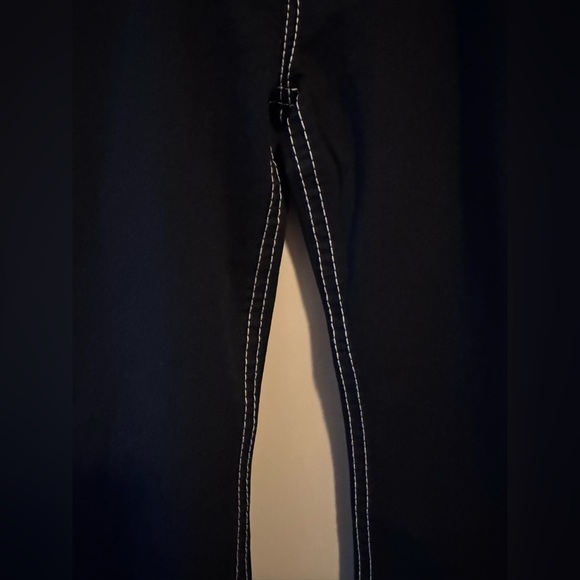 True Religion Ricky Big T Flap Relaxed Straight Mens Sz W38 L34 Rinse Black - Picture 3 of 12